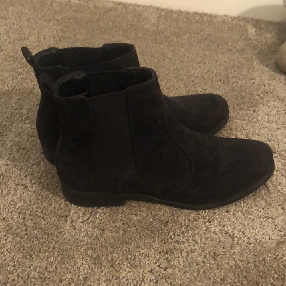 Black booties